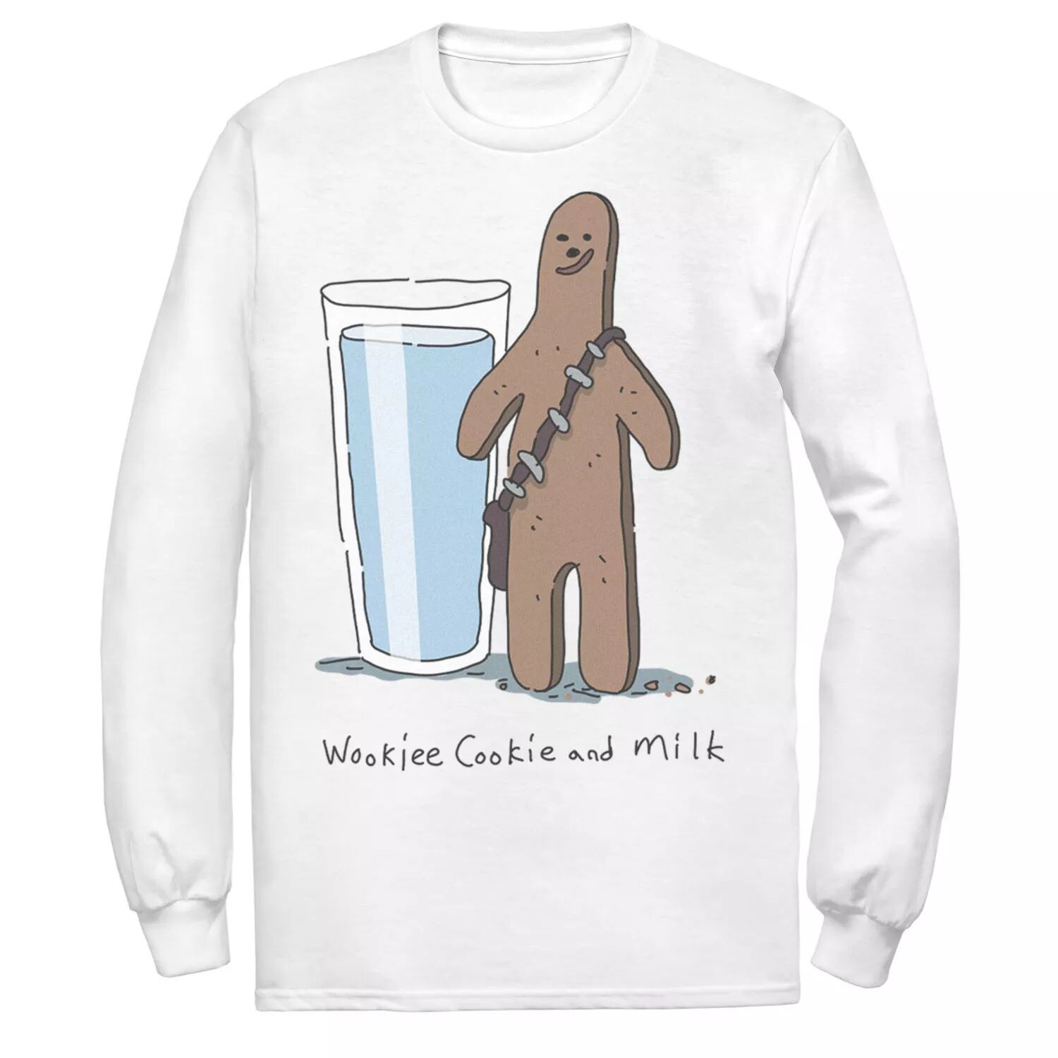 Мужская футболка с печеньем и молоком «Звездные войны» Chewbacca Wookiee Licensed Character
Мужская футболка с печеньем и молоком «Звездные войны» Chewbacca Wookiee Licensed Character