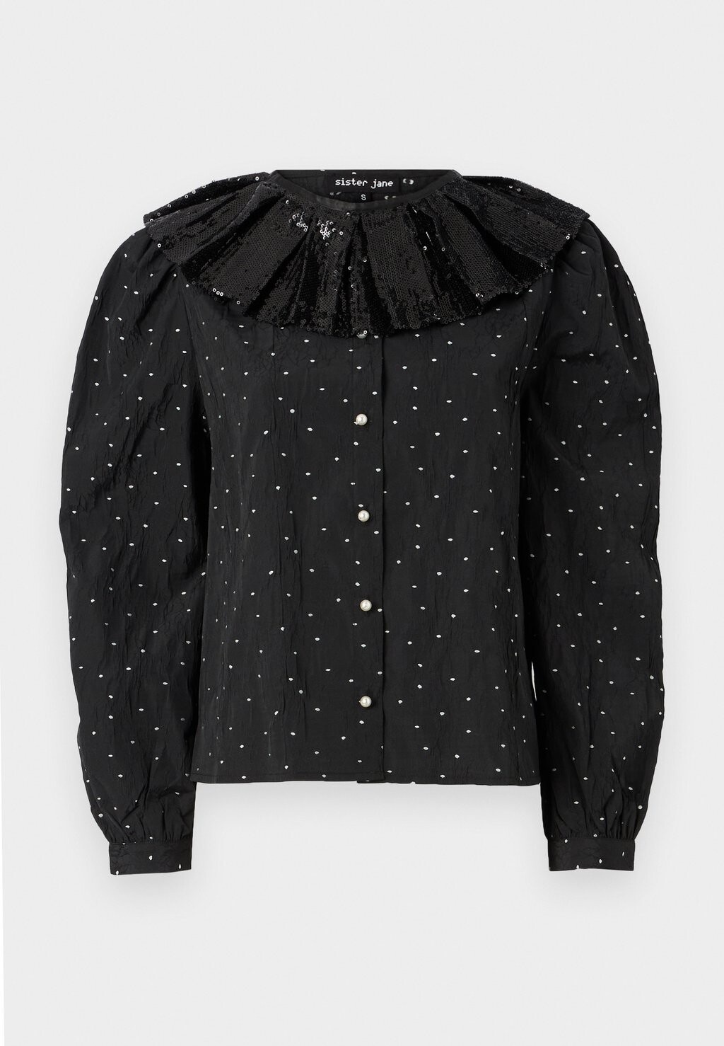 Блузка на пуговицах WALTZ BLOUSE Sister Jane, черный
Блузка на пуговицах WALTZ BLOUSE Sister Jane, черный