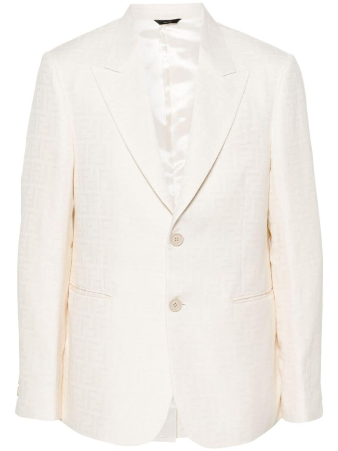 FENDI пиджак с логотипом FF, нейтральный цвет
FENDI пиджак с логотипом FF, нейтральный цвет