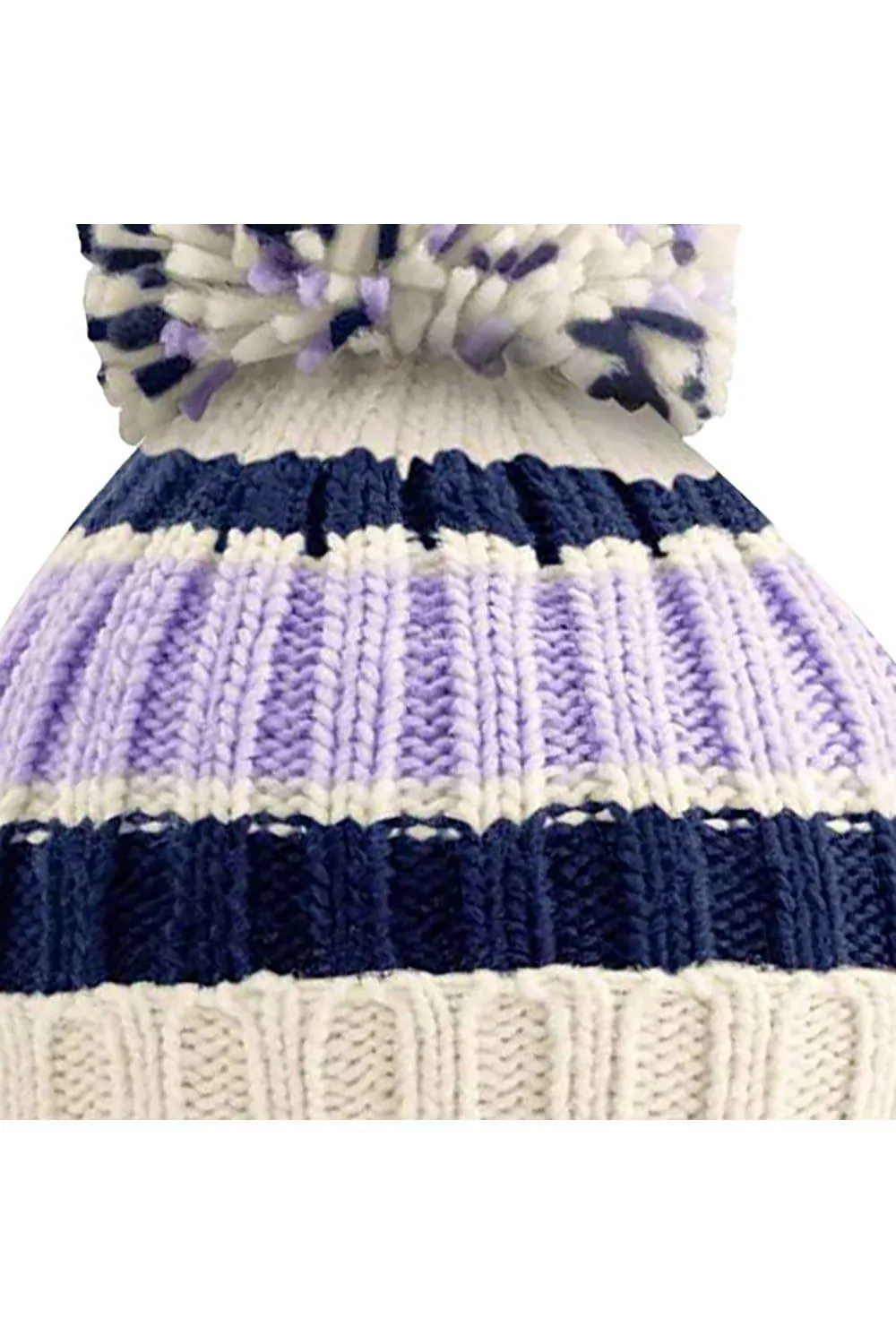 Полосатая шапка Hygge Beechfield, синий
Полосатая шапка Hygge Beechfield, синий