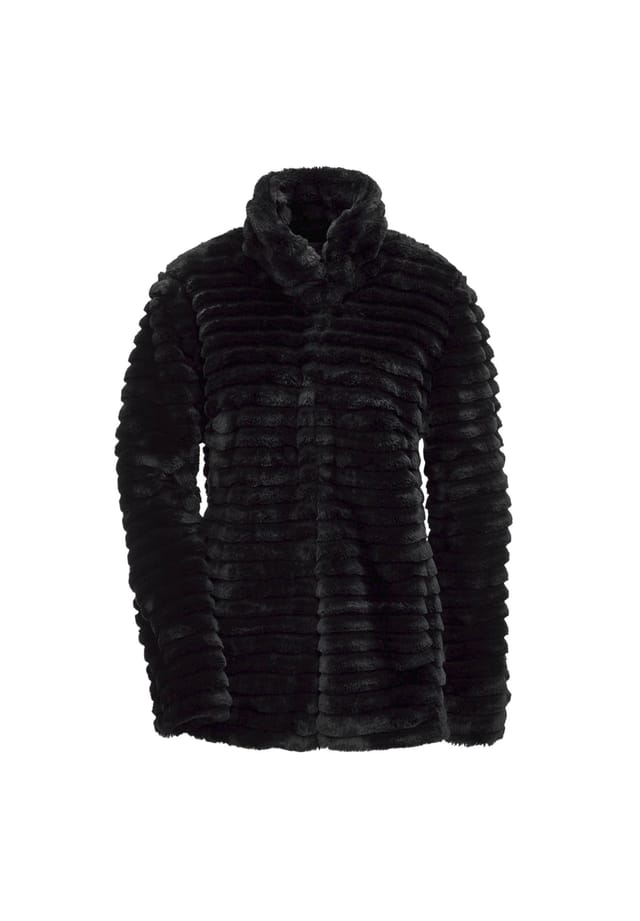 Короткий размер: куртка из меха кролика-рекса Goldner, черный
Короткий размер: куртка из меха кролика-рекса Goldner, черный