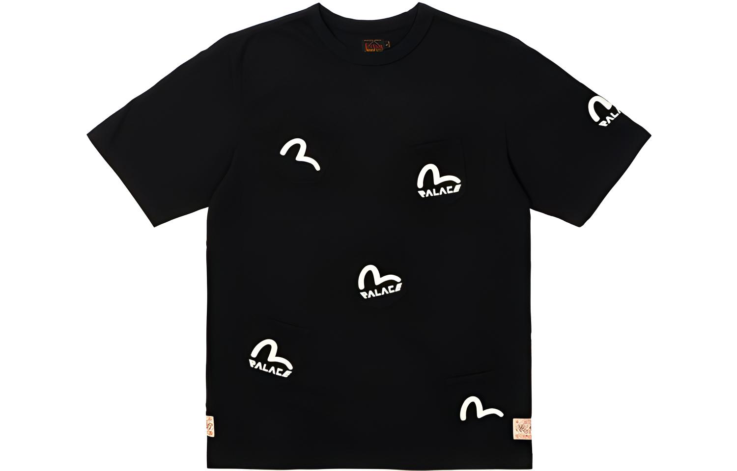 X Evisu Футболка с несколькими карманами PALACE, черный
X Evisu Футболка с несколькими карманами PALACE, черный