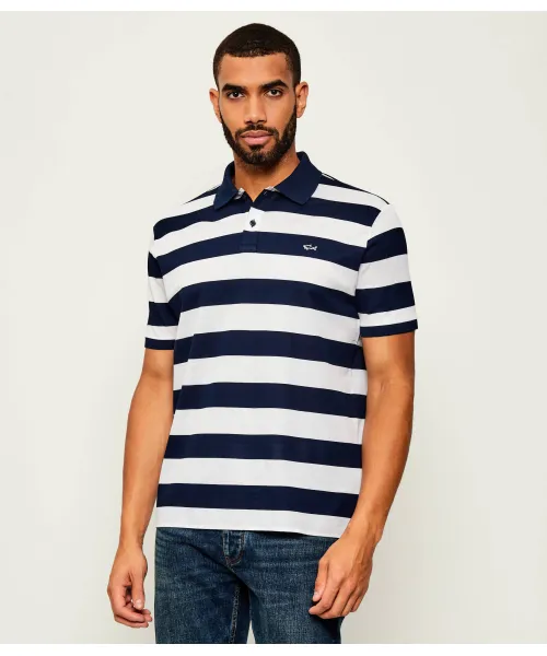 Футболка поло Regular fit Paul&Shark, синий 
Футболка поло Regular fit Paul&Shark, синий