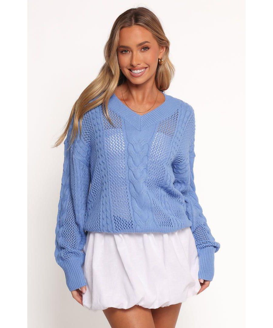 Женский вязаный свитер Janie, синий, размер XL Petal and Pup, Blue
Женский вязаный свитер Janie, синий, размер XL Petal and Pup, Blue