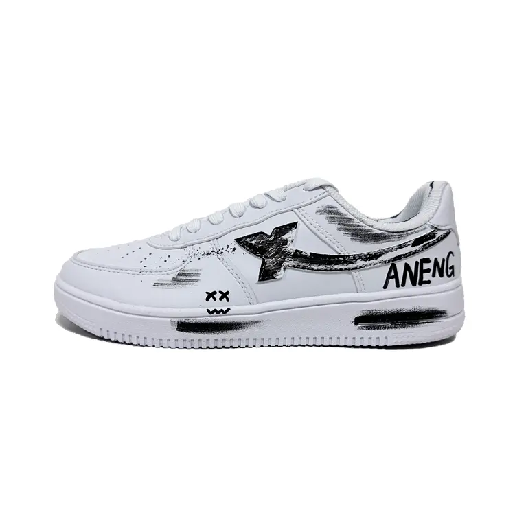XTEP Кроссовки Air Force One Slip, легкие и дышащие, низкие, для скейтбординга, мужские, белые, черные
XTEP Кроссовки Air Force One Slip, легкие и дышащие, низкие, для скейтбординга, мужские, белые, черные