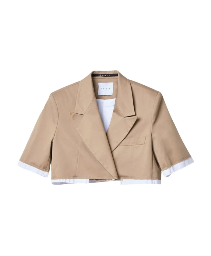 Куртка-Тренч в стиле сафари с короткими рукавами Gaã«Lle Paris, бежевый
Куртка-Тренч в стиле сафари с короткими рукавами Gaã«Lle Paris, бежевый