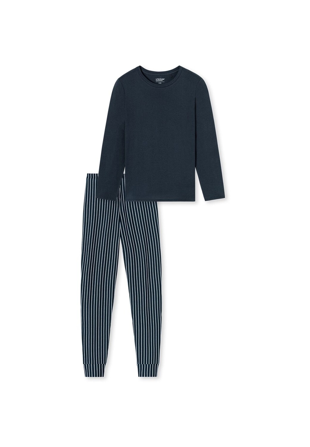 Базовая пижама Uncover by SCHIESSER, темно-синий
Базовая пижама Uncover by SCHIESSER, темно-синий