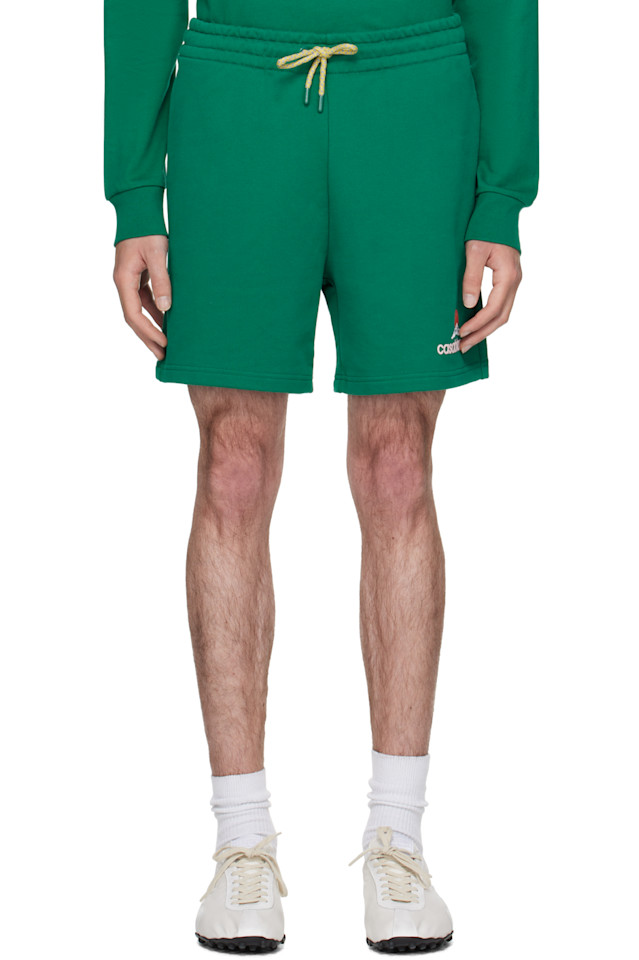 Шорты Montagne sweat Casablanca, зеленый
Шорты Montagne sweat Casablanca, зеленый