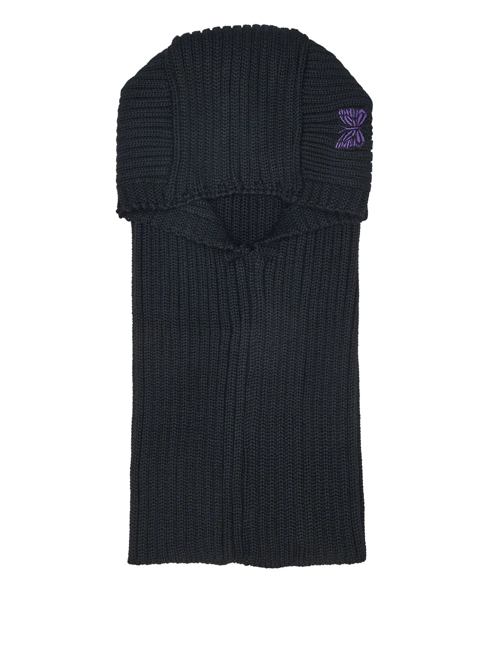 Рифленая балаклава с вышивкой логотипа Needles, черный
Рифленая балаклава с вышивкой логотипа Needles, черный