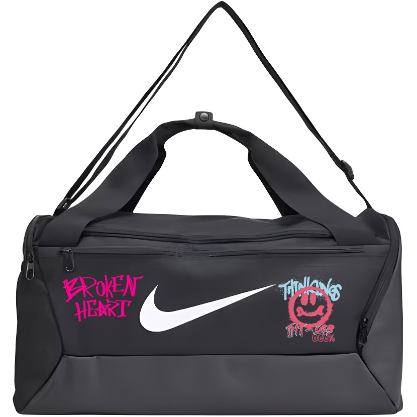 Nike Сумка для спортзала и путешествий Fabric Smiley Face, унисекс, черная
Nike Сумка для спортзала и путешествий Fabric Smiley Face, унисекс, черная