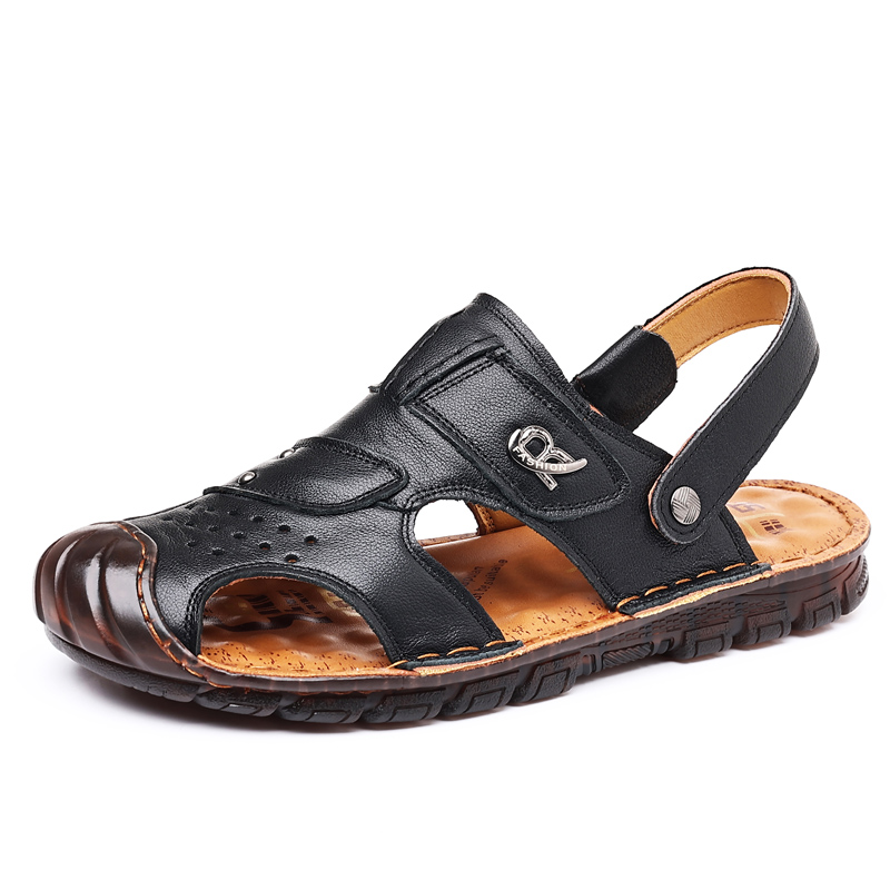 KACHILANG Пляжные сандалии мужские черные, цвет Black
KACHILANG Пляжные сандалии мужские черные, цвет Black