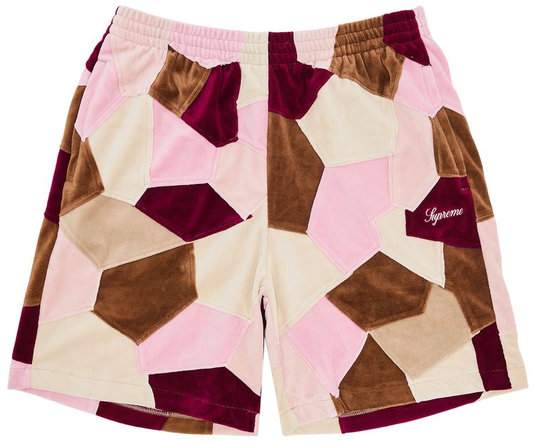 Шорты Supreme Patchwork Velour Short, коричневый
Шорты Supreme Patchwork Velour Short, коричневый
