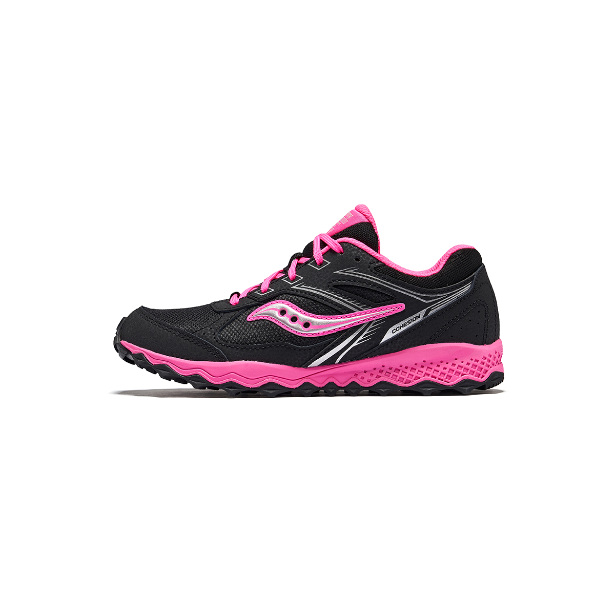 Cohesion TR14 Lace Big Kid 'Black Pink' Saucony, черный/розовый
Cohesion TR14 Lace Big Kid 'Black Pink' Saucony, черный/розовый