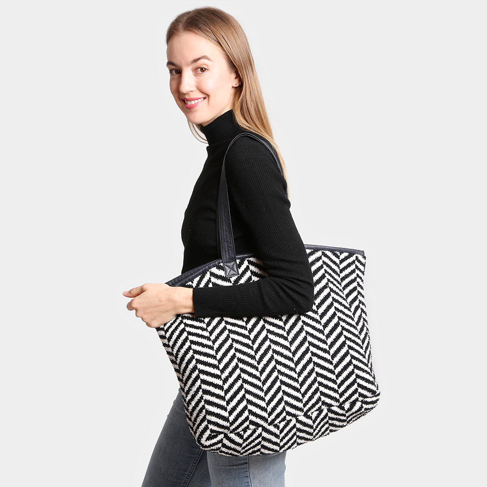 Тканая сумка-тоут FASHNZFAB, черный
Тканая сумка-тоут FASHNZFAB, черный