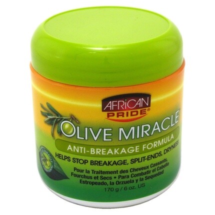 Формула против ломкости волос Olive Miracle - Упаковка из 3 шт African Pride
Формула против ломкости волос Olive Miracle - Упаковка из 3 шт African Pride