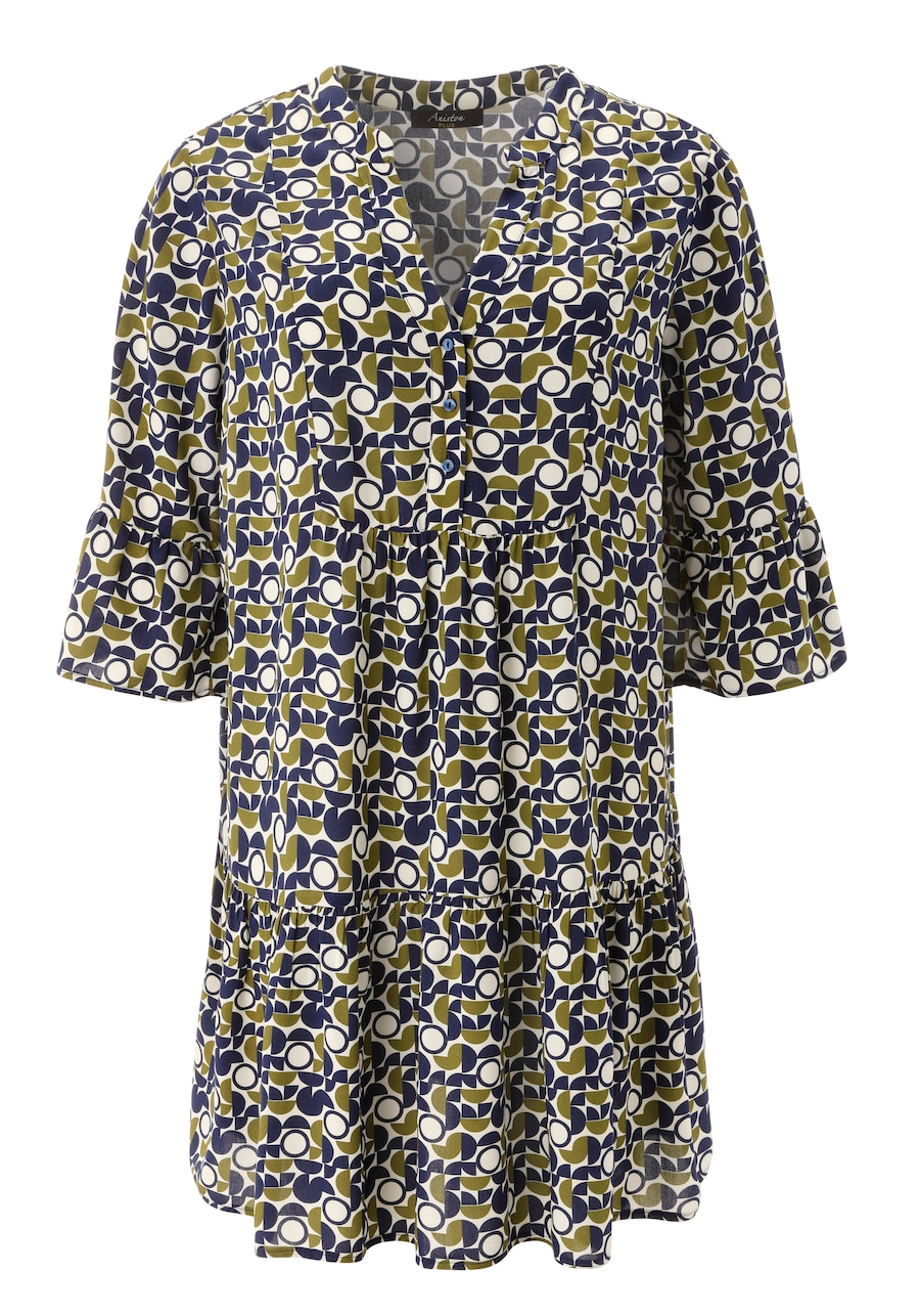 Летнее платье Aniston, синий/оливковый
Летнее платье Aniston, синий/оливковый