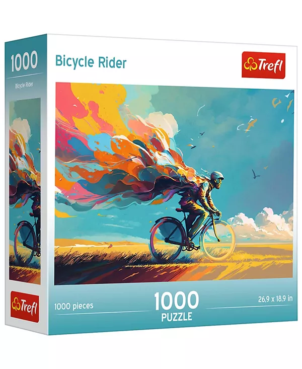 Красный пазл из 1000 деталей - велосипедист Trefl, multi-color
Красный пазл из 1000 деталей - велосипедист Trefl, multi-color