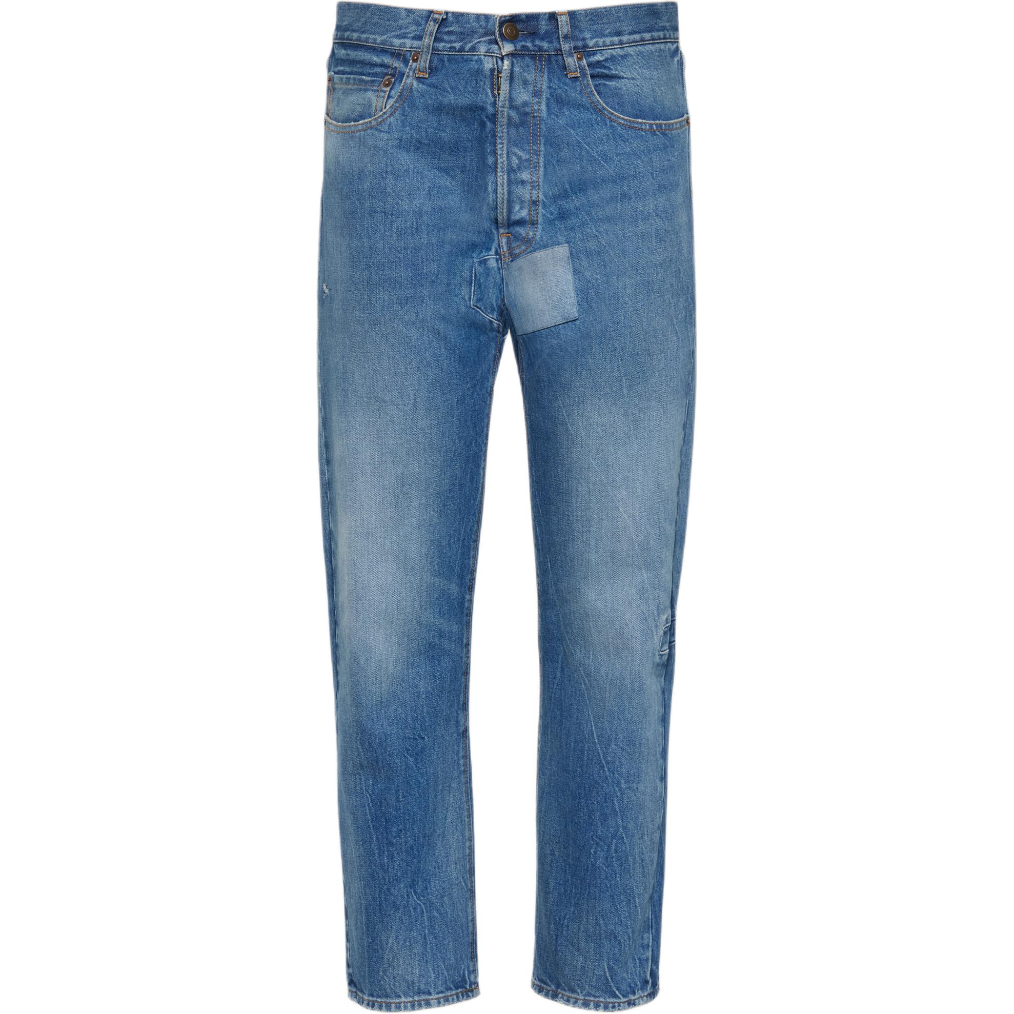 Прямые джинсы средней посадки Maison Margiela, синий
Прямые джинсы средней посадки Maison Margiela, синий