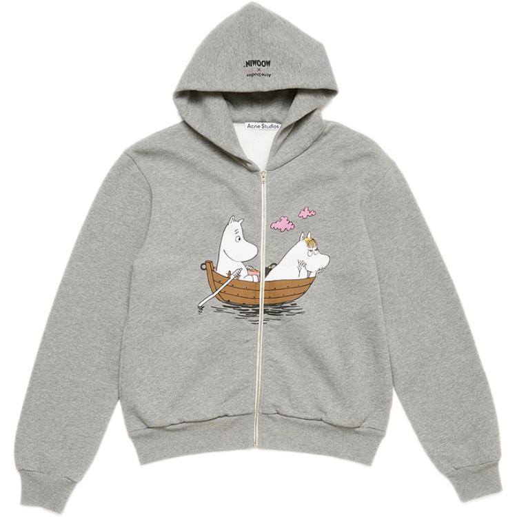 Свитшот Unisex в коллаборации с Moomin Acne Studios, светло-серый
Свитшот Unisex в коллаборации с Moomin Acne Studios, светло-серый