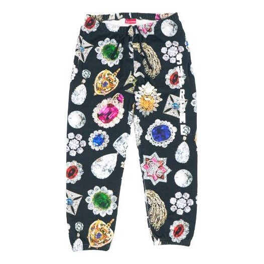 Брюки fw18 jewels sweatpant black printing bundle feet long pants Supreme, черный
Брюки fw18 jewels sweatpant black printing bundle feet long pants Supreme, черный