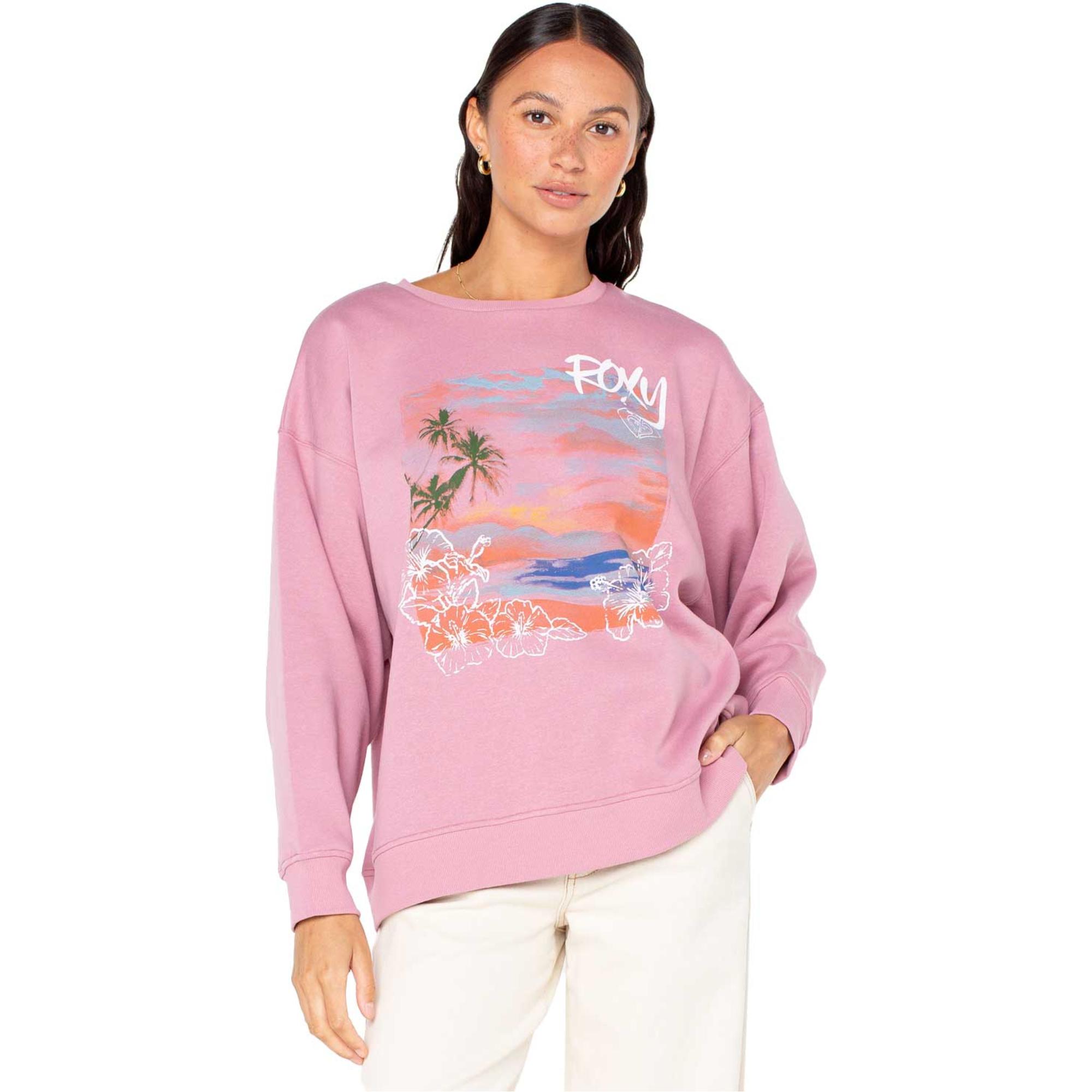 Женский свитер с круглым вырезом для утренней прогулки ROXY, Lilas Beach Collage
Женский свитер с круглым вырезом для утренней прогулки ROXY, Lilas Beach Collage