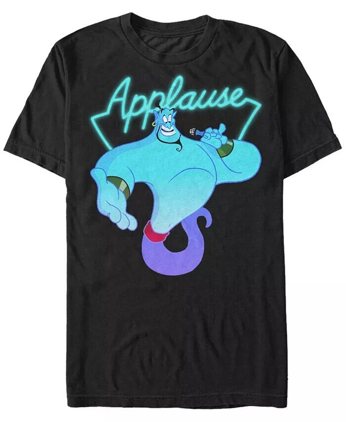 Футболка с коротким рукавом Disney Men's Aladdin Genie Applause Neon Light Fifth Sun, черный
Футболка с коротким рукавом Disney Men's Aladdin Genie Applause Neon Light Fifth Sun, черный