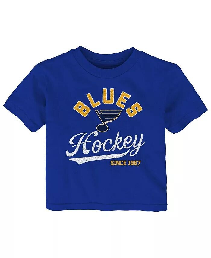 Синяя футболка St. Louis Blues Take The Lead для мальчиков и девочек для младенцев Outerstuff, синий
Синяя футболка St. Louis Blues Take The Lead для мальчиков и девочек для младенцев Outerstuff, синий