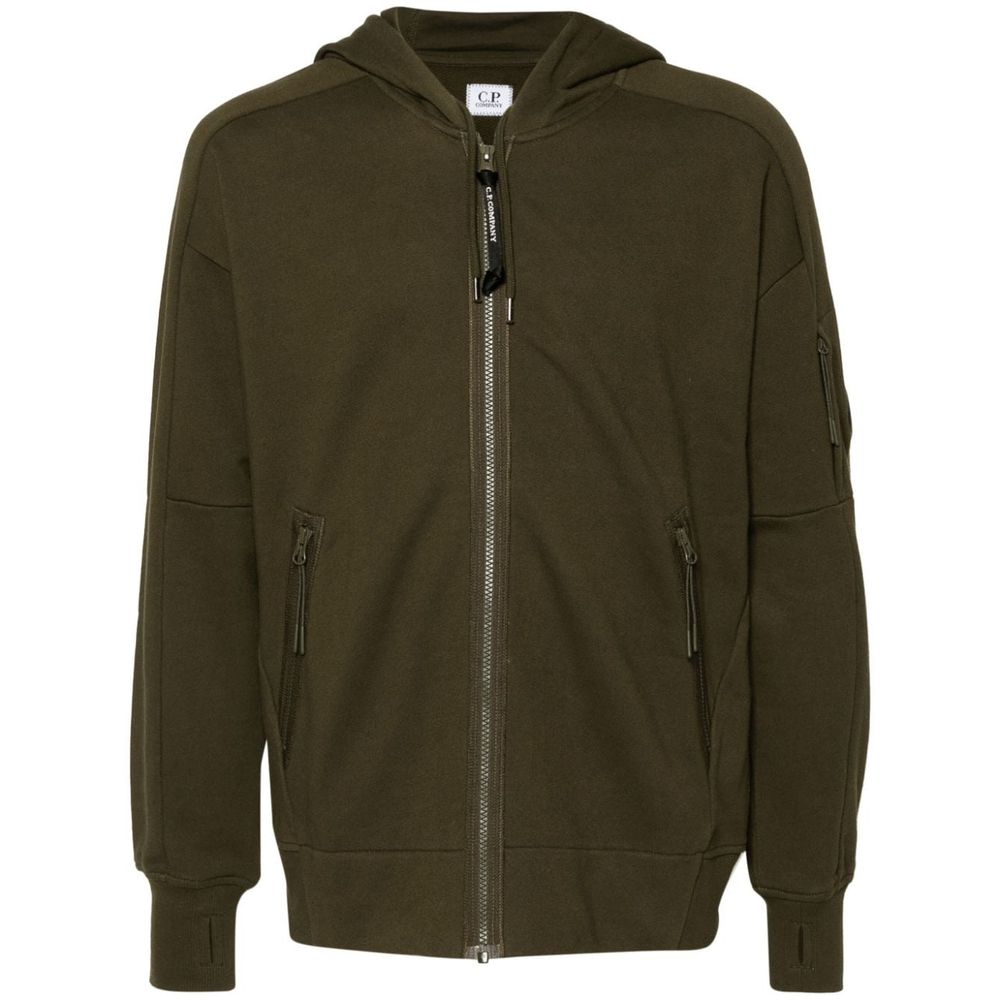 Зеленый хлопковый свитер C.P. Company
Зеленый хлопковый свитер C.P. Company