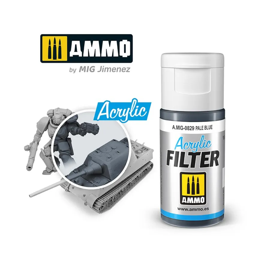 Бледно-голубой, Acrylic Singles - Filters
Бледно-голубой, Acrylic Singles - Filters