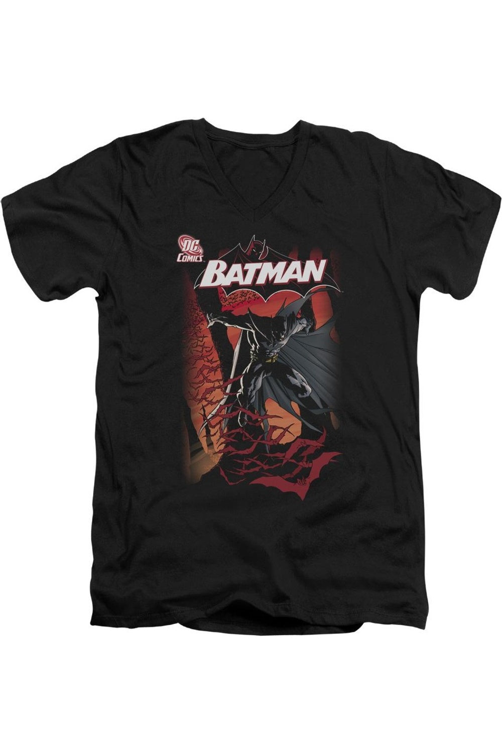 Футболка с коротким рукавом и V-образным вырезом для взрослых Batman #655 Cover Gildan, черный
Футболка с коротким рукавом и V-образным вырезом для взрослых Batman #655 Cover Gildan, черный