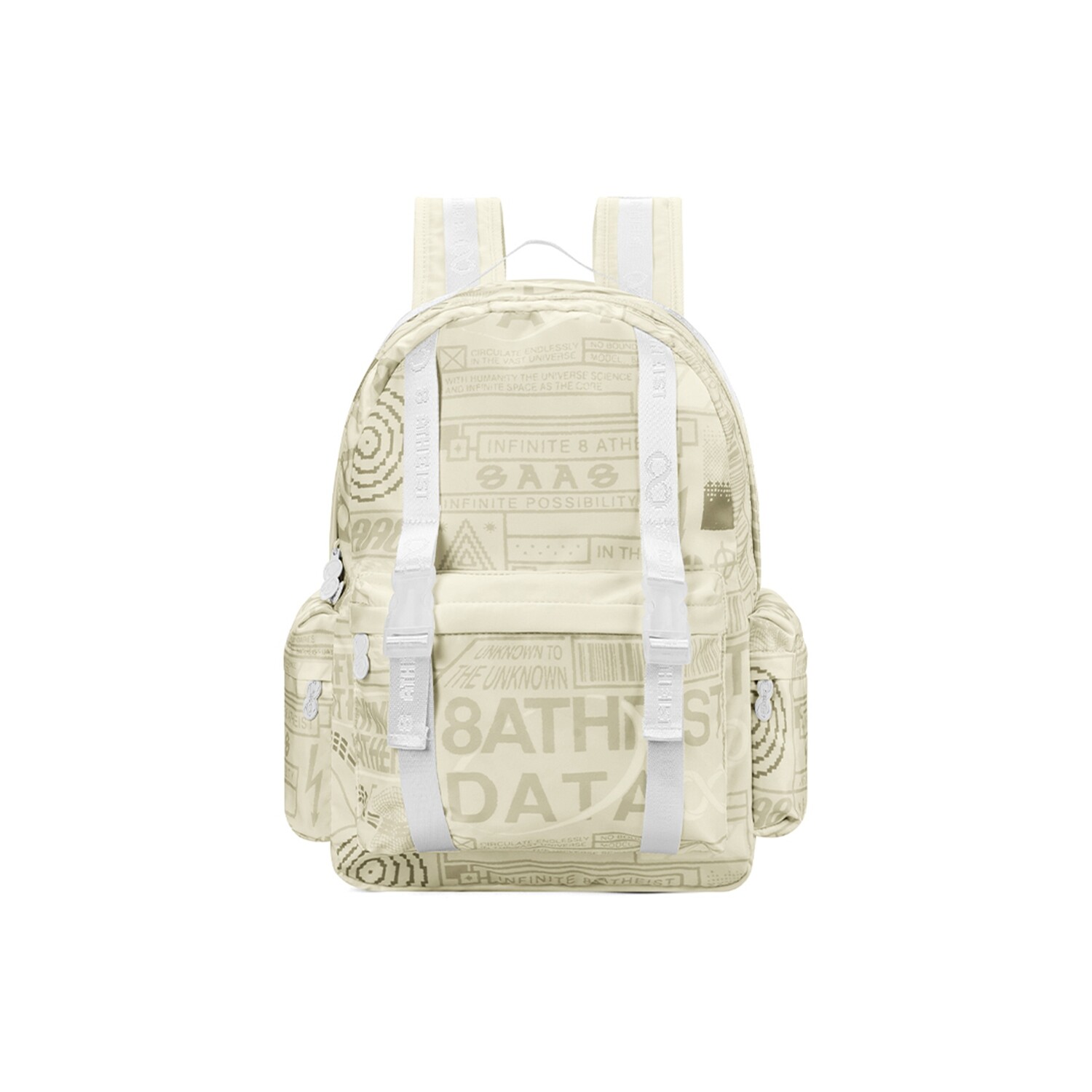 8atheist 8. Рюкзак унисекс «атеист», Бежевый
8atheist 8. Рюкзак унисекс «атеист», Бежевый