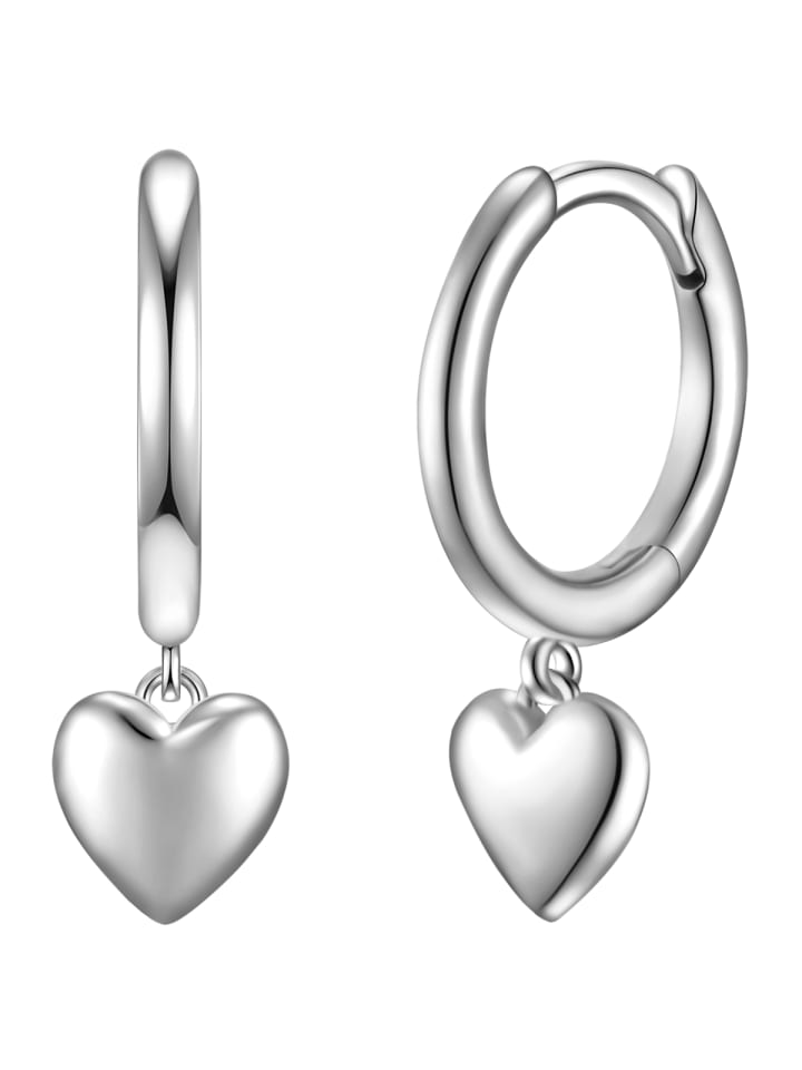 Glanzstücke München Серьги в форме сердца из стерлингового серебра
Glanzstücke München Серьги в форме сердца из стерлингового серебра