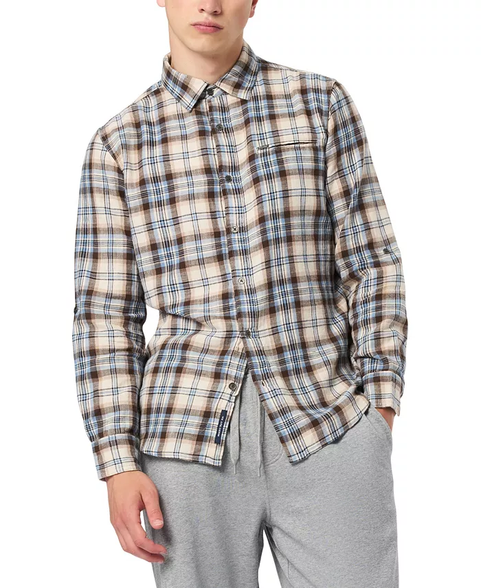 Мужская клетчатая рубашка Simbio с длинным рукавом Buffalo David Bitton, коричневый
Мужская клетчатая рубашка Simbio с длинным рукавом Buffalo David Bitton, коричневый