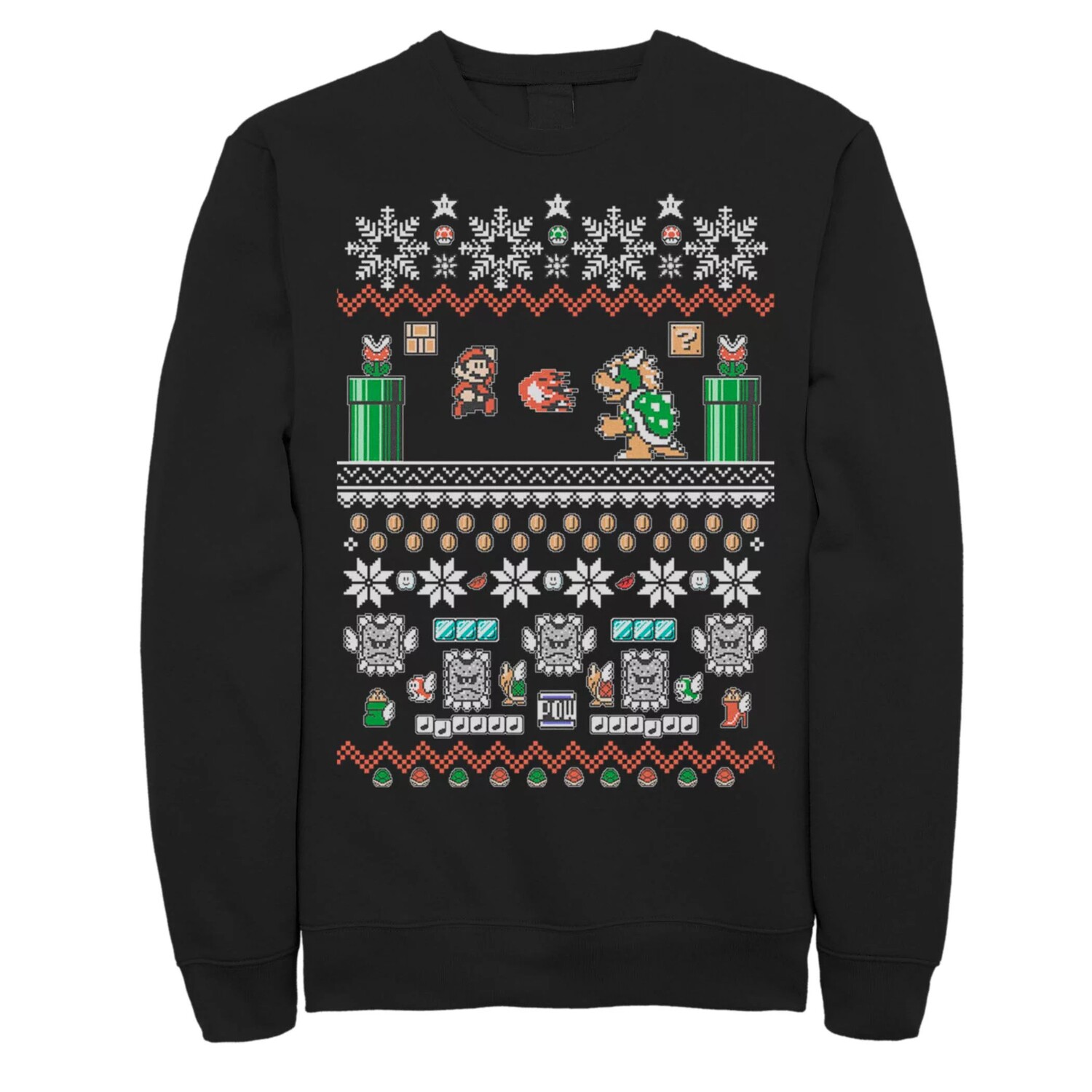 Мужская флисовая рубашка Nintendo Super Mario 8-Bit Christmas Stack Licensed Character
Мужская флисовая рубашка Nintendo Super Mario 8-Bit Christmas Stack Licensed Character