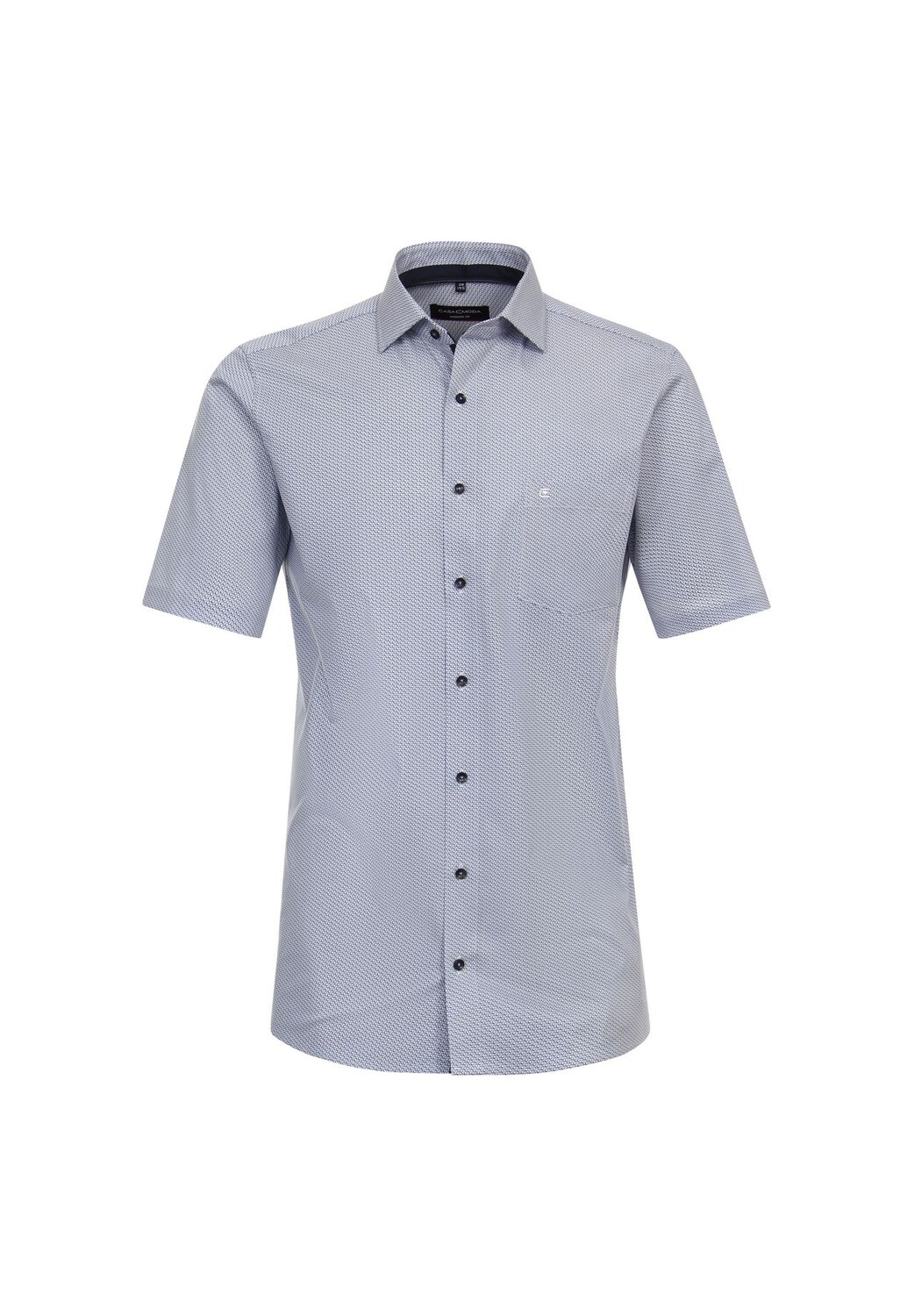 Мужская деловая рубашка с коротким рукавом и принтом современного кроя CASAMODA, синий
Мужская деловая рубашка с коротким рукавом и принтом современного кроя CASAMODA, синий