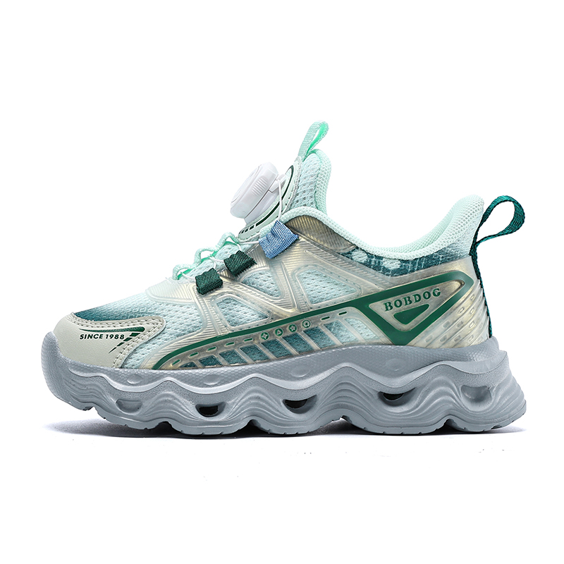 Низкие кроссовки для бега с противоскользящей амортизацией и отскоком, дышащие и легкие. Детские кроссовки. BOBDOG, серый/зеленый
Низкие кроссовки для бега с противоскользящей амортизацией и отскоком, дышащие и легкие. Детские кроссовки. BOBDOG, серый/зеленый