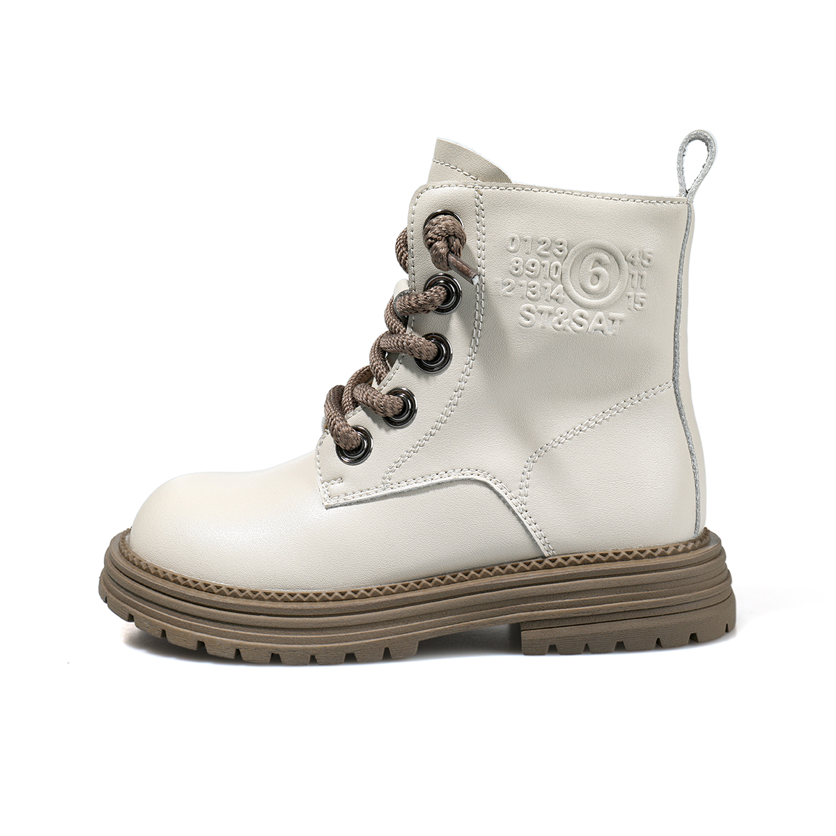 Кожаные ботинки для детей ST&SAT KIDS, бежевый
Кожаные ботинки для детей ST&SAT KIDS, бежевый