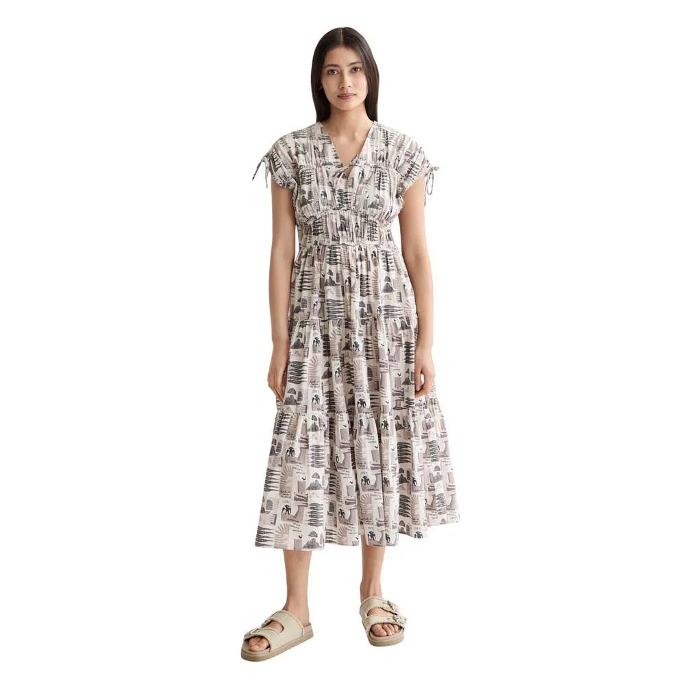 Платье Scotch & Soda Gathered Tied short sleeve midi, серый
Платье Scotch & Soda Gathered Tied short sleeve midi, серый