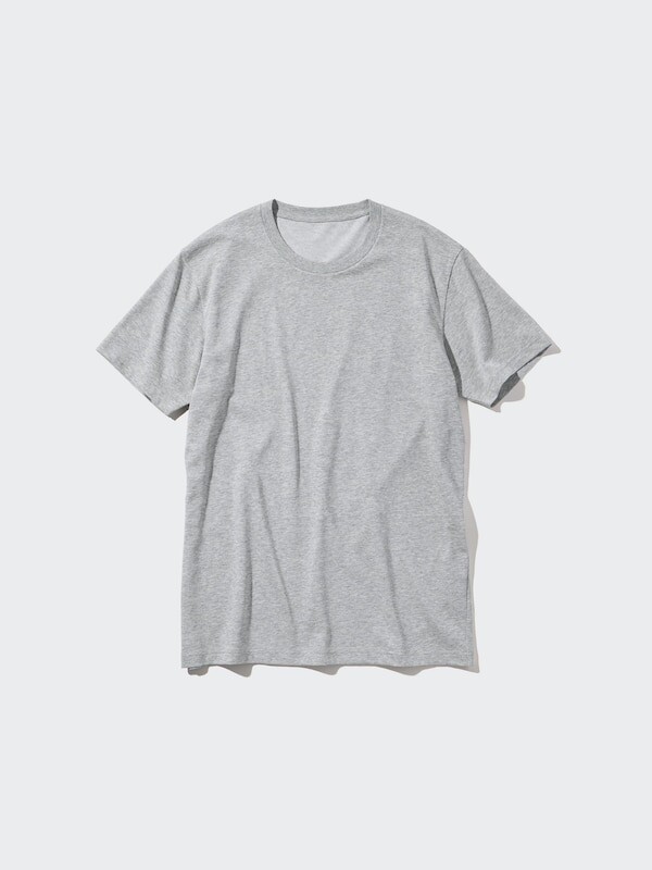 Футболка с круглым вырезом сухого цвета Uniqlo, серый
Футболка с круглым вырезом сухого цвета Uniqlo, серый