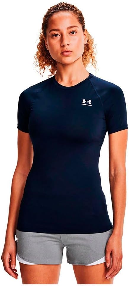 Under Armour женская футболка HeatGear Compression с коротким рукавом, Midnight Navy (410)/White
Under Armour женская футболка HeatGear Compression с коротким рукавом, Midnight Navy (410)/White