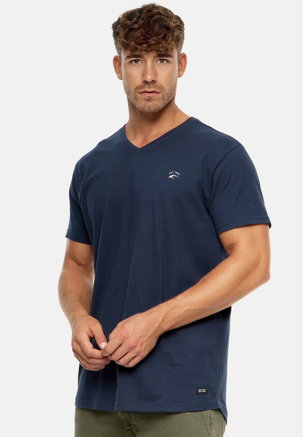 Базовая футболка INDICODE JEANS, цвет navy
Базовая футболка INDICODE JEANS, цвет navy