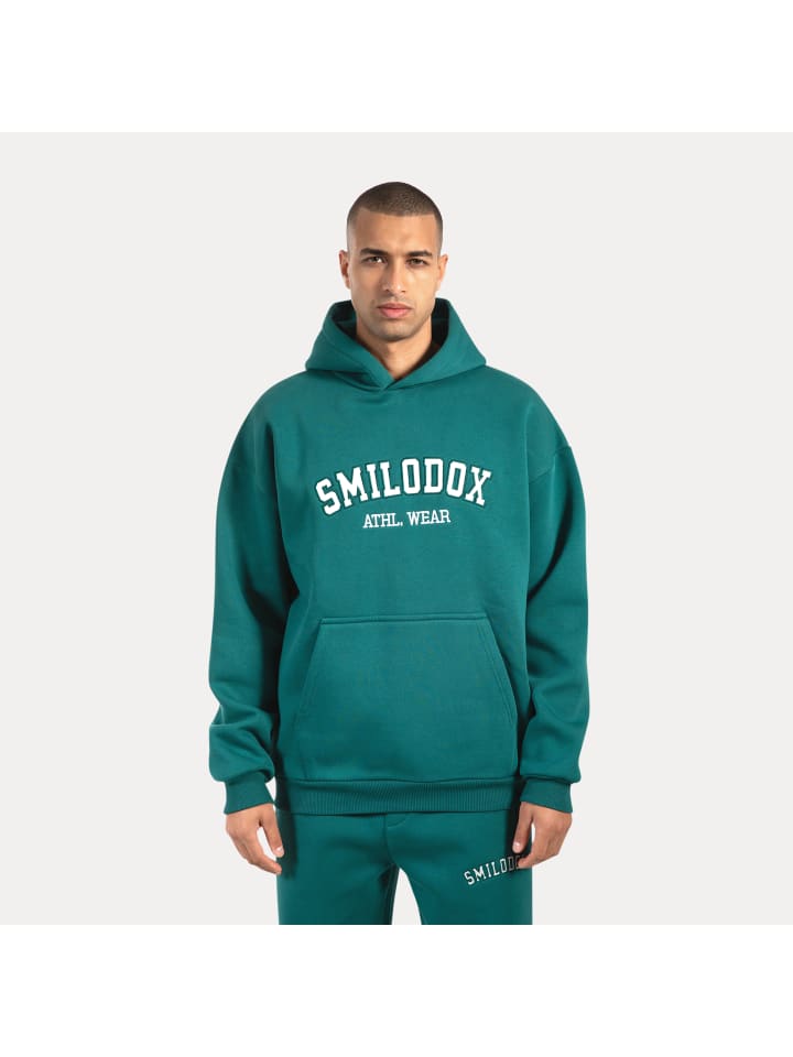 Толстовка Kayson темно-зеленого цвета SMILODOX
Толстовка Kayson темно-зеленого цвета SMILODOX