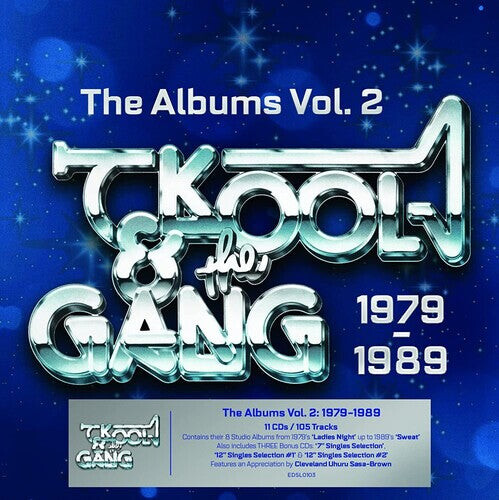 CD диск Kool & the Gang: The Albums Vol. 2 (1979-1989) - 11CD Boxset
CD диск Kool & the Gang: The Albums Vol. 2 (1979-1989) - 11CD Boxset