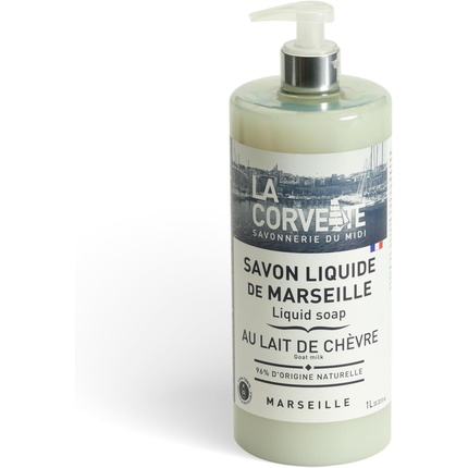 Жидкое мыло с козьим молоком 1 литр La Corvette
Жидкое мыло с козьим молоком 1 литр La Corvette