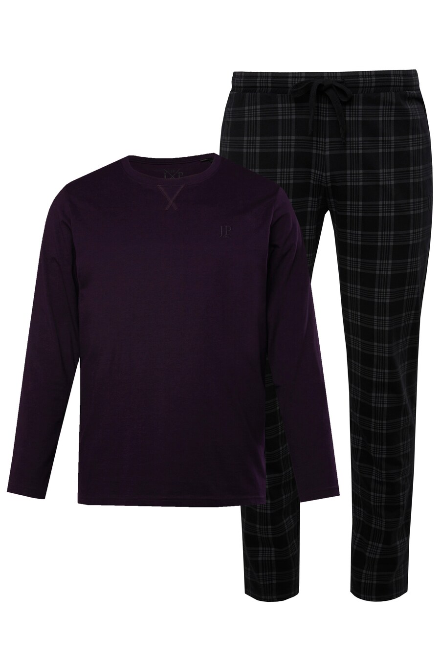 Длинная пижама JP1880, Anthracite/Aubergine
Длинная пижама JP1880, Anthracite/Aubergine