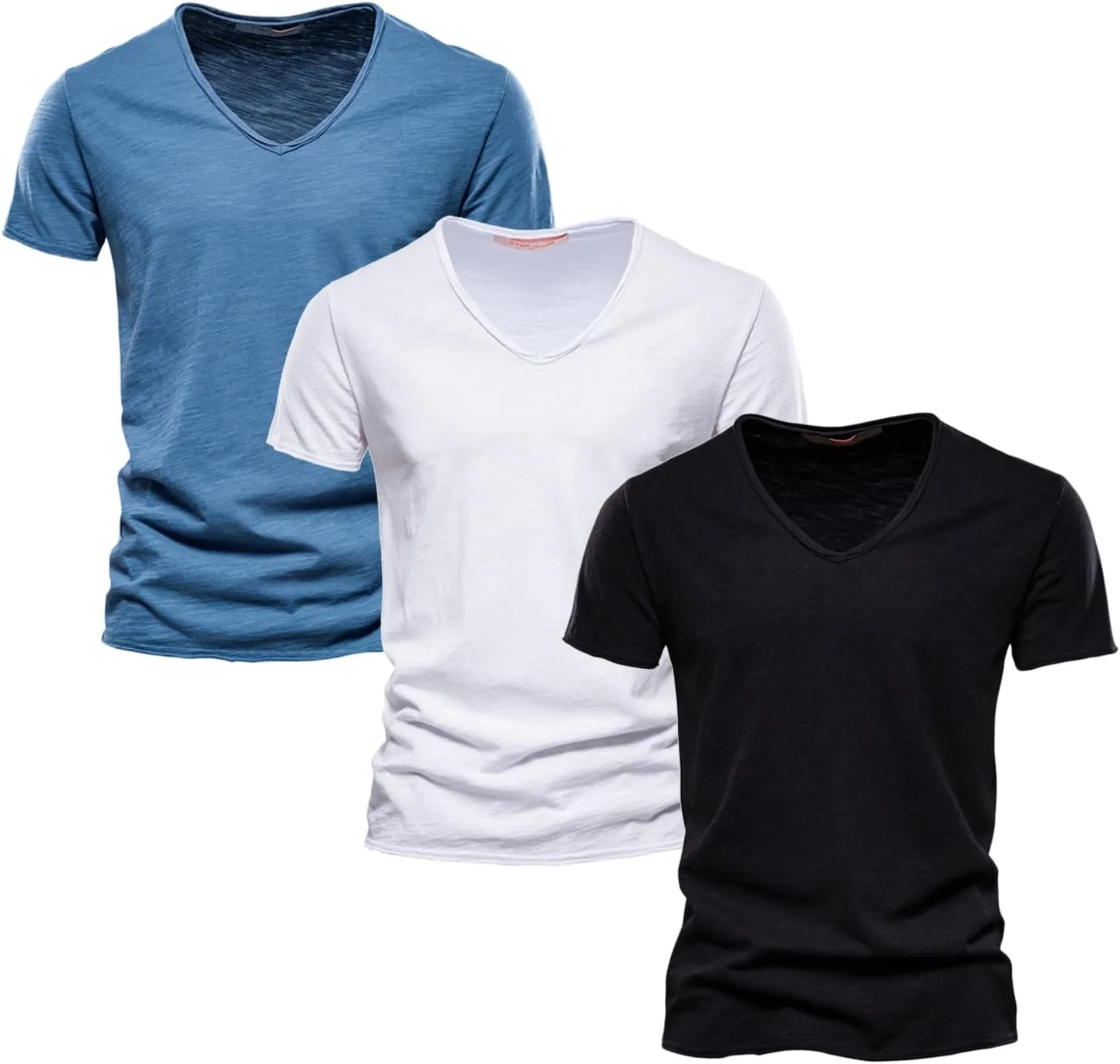 Мужские майки 3 шт, хлопок, короткий рукав, V-образный вырез, классический slim fit
Мужские майки 3 шт, хлопок, короткий рукав, V-образный вырез, классический slim fit