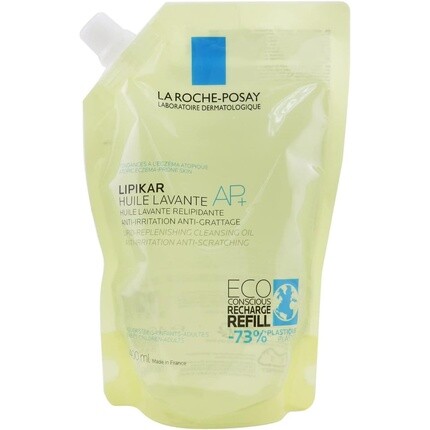 Lipikar Ap+ Eco-Refill очищающее масло 400мл, La Roche-Posay
Lipikar Ap+ Eco-Refill очищающее масло 400мл, La Roche-Posay