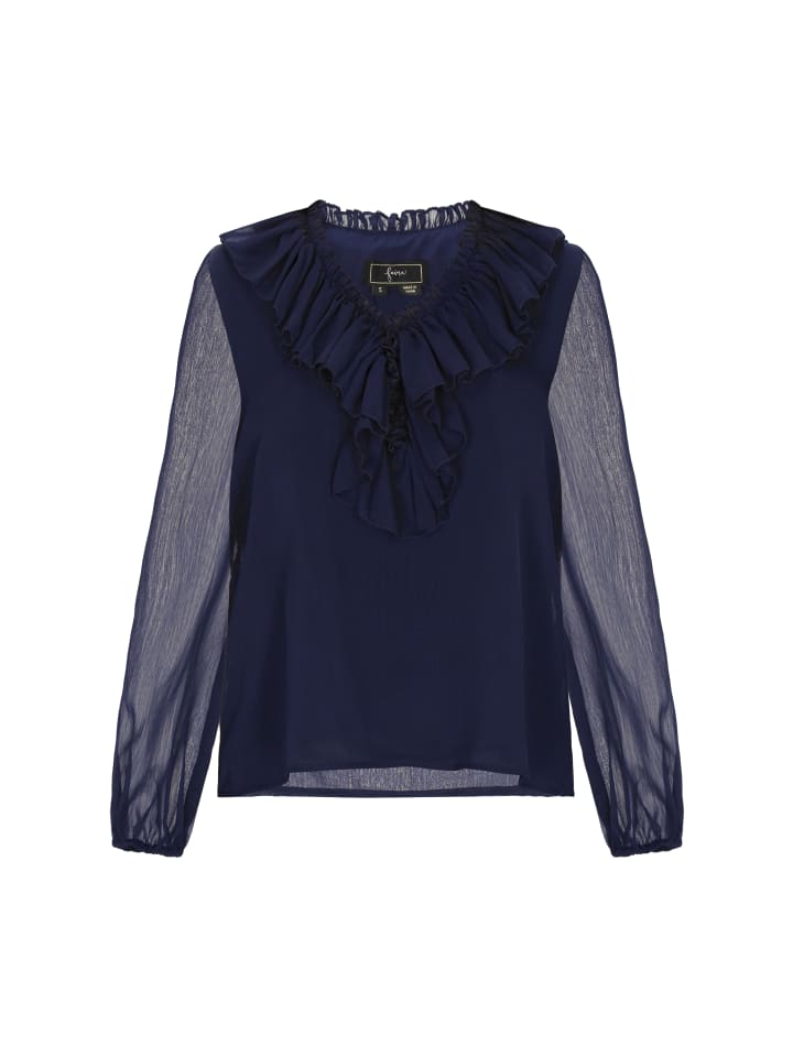 Faina Женская блузка темно-синего цвета
Faina Женская блузка темно-синего цвета