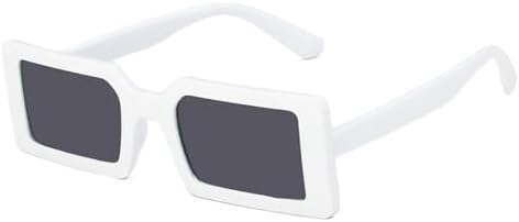 2026 Модные прямоугольные солнцезащитные очки флуоресцентного зеленого цвета для женщин с прозрачными линзами, винтажные мужские солнцезащитные очки UV400 MTZJH, White Gray
2026 Модные прямоугольные солнцезащитные очки флуоресцентного зеленого цвета для женщин с прозрачными линзами, винтажные мужские солнцезащитные очки UV400 MTZJH, White Gray