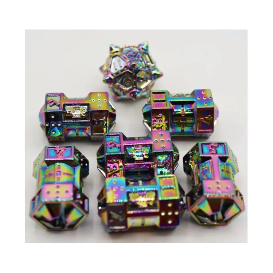 Набор кубиков CCG — голографическая проекция (7), Dice Sets - Metal CCG Dice 51
Набор кубиков CCG — голографическая проекция (7), Dice Sets - Metal CCG Dice 51